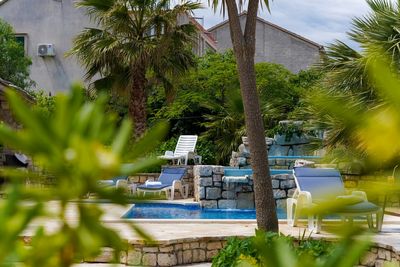Large Island Brac Children Friendly Villa with Pool near Pebble Beach 