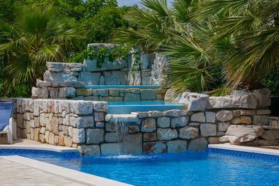 Large Island Brac Children Friendly Villa with Pool near Pebble Beach 