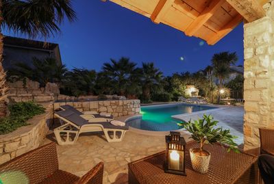 Large Island Brac Children Friendly Villa with Pool near Pebble Beach 