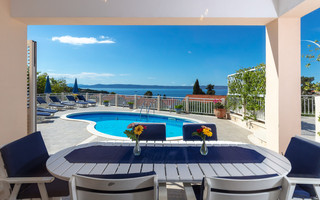 Magnificent Sea View Villa with Pool in Island Brac