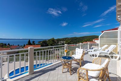 Magnificent Sea View Villa with Pool in Island Brac