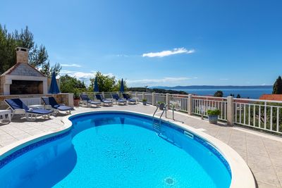 Magnificent Sea View Villa with Pool in Island Brac