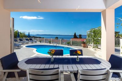 Magnificent Sea View Villa with Pool in Island Brac