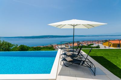 Luxury Sea View Villa with Pool in Crikvenica