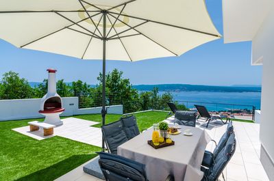 Luxury Sea View Villa with Pool in Crikvenica