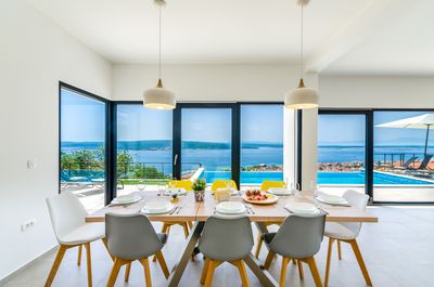 Luxury Sea View Villa with Pool in Crikvenica