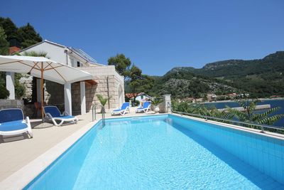 Peljesac Seafront Villa with Private Pool