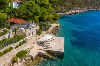 Exclusive Luxury Villa with Private Beach near Town Hvar 