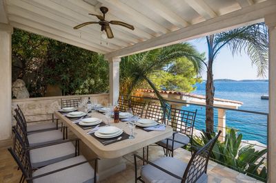 Exclusive Luxury Villa with Private Beach near Town Hvar 