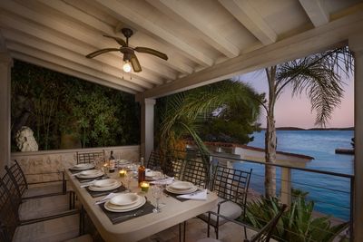 Exclusive Luxury Villa with Private Beach near Town Hvar 