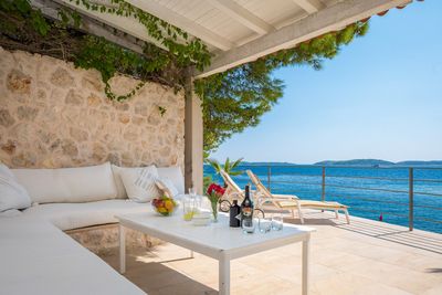Exclusive Luxury Villa with Private Beach near Town Hvar 