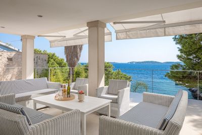 Exclusive Luxury Villa with Private Beach near Town Hvar 