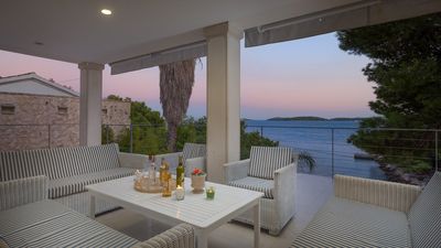 Exclusive Luxury Villa with Private Beach near Town Hvar 