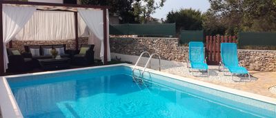 Holiday House with Pool for 10 Guests in Razanj; Rogoznica Riviera