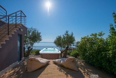 Fabulous Luxury Villa with Heated Infinity Pool and Sea View over Makarska