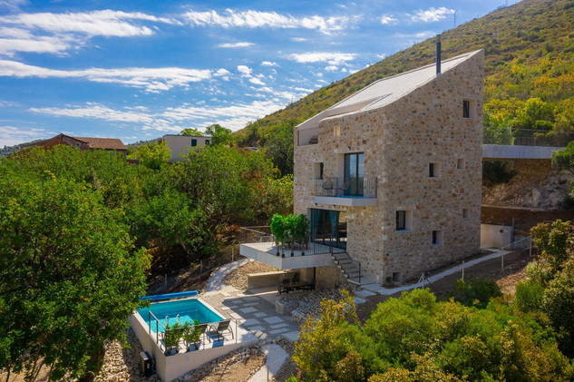 High Class Sea View Villa with Swimming Pool in Vis Croatia