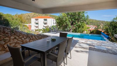 High Class Sea View Villa with Heated Swimming Pool in Vis Croatia