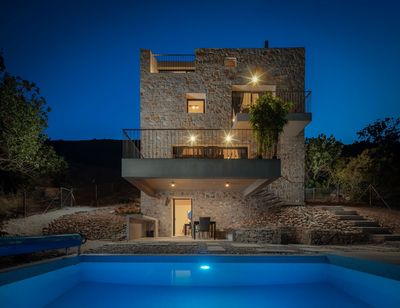High Class Sea View Villa with Heated Swimming Pool in Vis Croatia