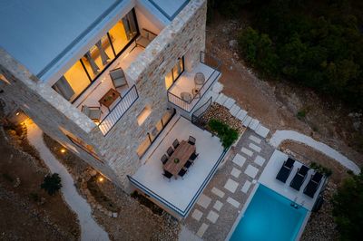 High Class Sea View Villa with Heated Swimming Pool in Vis Croatia