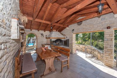 Countryside Holiday Villa with Swimming Pool in Zadar Area