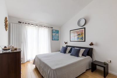 Sea Front House with Private Beach in Kanica; Rogoznica Riviera