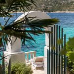 Sea Front House with Private Beach in Kanica; Rogoznica Riviera