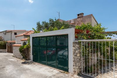 Sea Front House with Private Beach in Kanica; Rogoznica Riviera