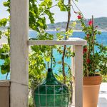 Sea Front House with Private Beach in Kanica; Rogoznica Riviera