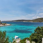 Sea Front House with Private Beach in Kanica; Rogoznica Riviera