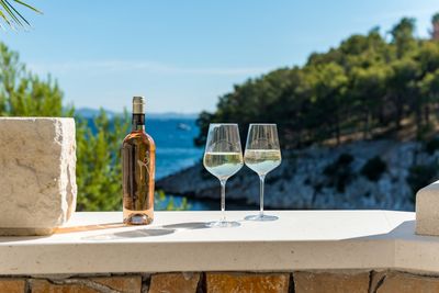 Beautiful Seafront Stone Holiday Villa with Jacuzzi Hot Tub Island Brac
