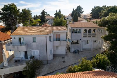 Charming Seafront House with Pool in Rogoznica