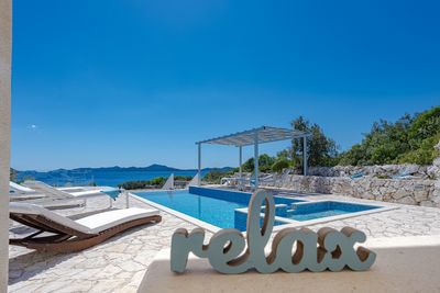 Amazing Luxury Beachfront Villa with Heated Pools Dubrovnik Riviera