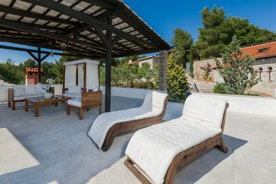Superb  Seafront Villa with Swimming Pool and Private Boat Mooring