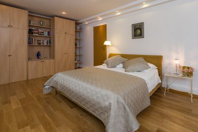 Superb  Seafront Villa with Swimming Pool and Private Boat Mooring