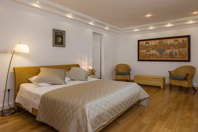 Superb  Seafront Villa with Swimming Pool and Private Boat Mooring