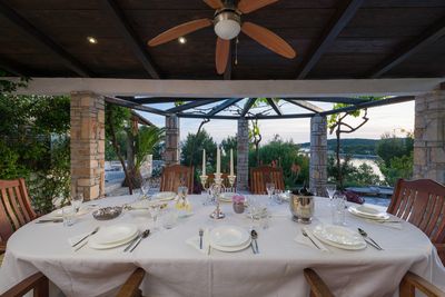 Superb  Seafront Villa with Swimming Pool and Private Boat Mooring
