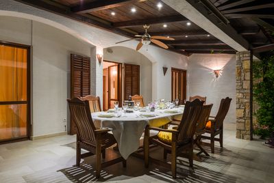 Superb  Seafront Villa with Swimming Pool and Private Boat Mooring