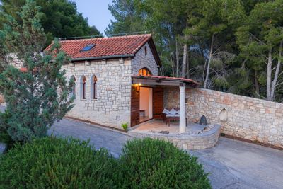 Superb  Seafront Villa with Swimming Pool and Private Boat Mooring