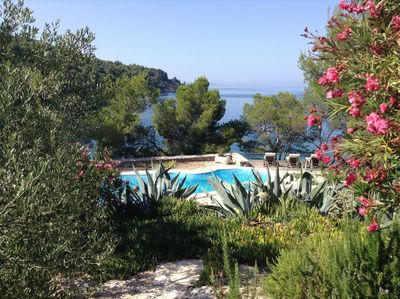 Superb  Seafront Villa with Swimming Pool and Private Boat Mooring