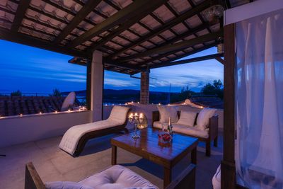 Superb  Seafront Villa with Swimming Pool and Private Boat Mooring