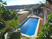 Croatian Villa  with Pool  And Private Boat Mooring  in Mavarstica, Near Trogir