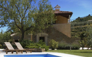 Countryside Istrian villa with pool Momjan