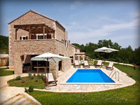 Istria countryside villa with pool