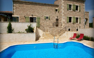 Countryside Istrian villa with pool