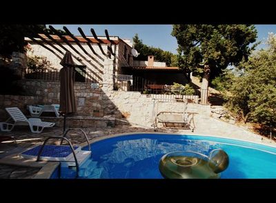 Stone villa with pool in Klek, Dalmatia region