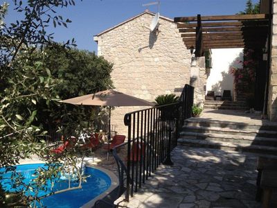 Stone villa with pool in Klek, Dalmatia region