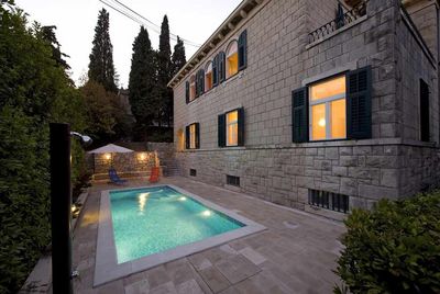 Luxury stone villa with pool in Split, Dalmatia