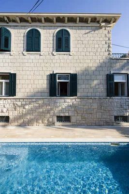 Luxury stone villa with pool in Split, Dalmatia