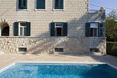 Luxury stone villa with pool in Split, Dalmatia
