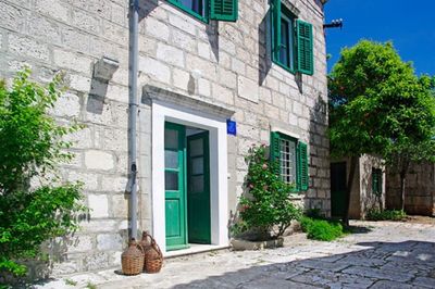 Stone villa with pool, Orebic, Peljesac